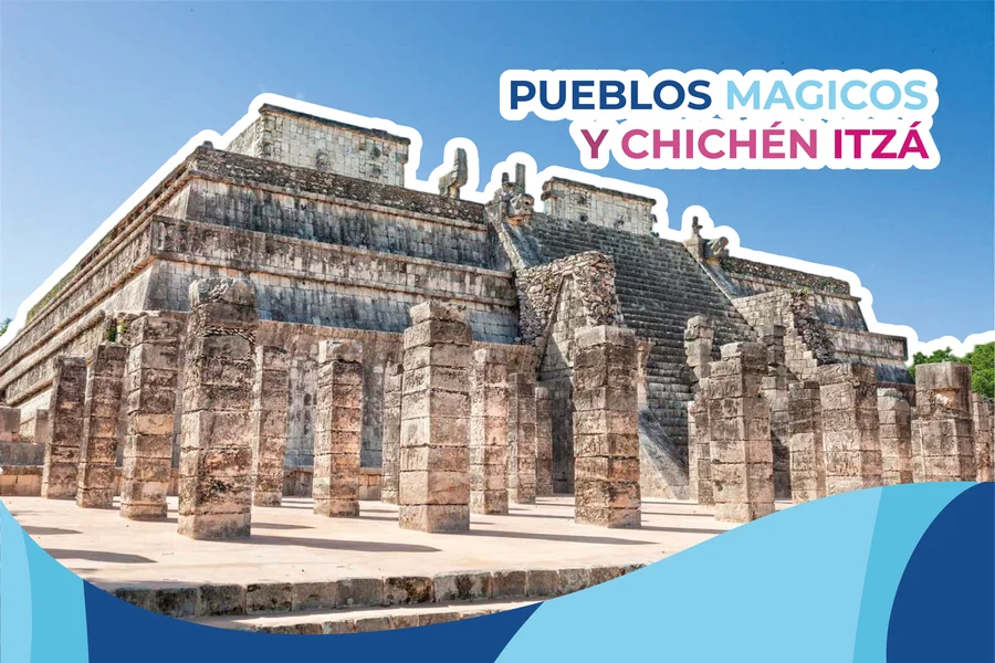 promotion magical towns izamal valladolid chichen itza cenote from merida 2023